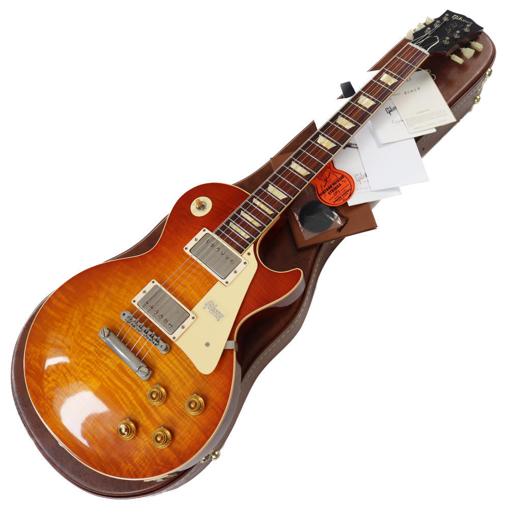 ギター Hard Aged LesPaul replica FlameMapleTop UNKNOWN Les Paul Standard 