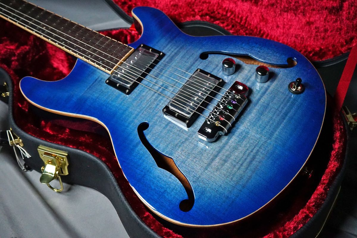 History ヒストリー GH-FF TB ブルー フルホロウギター