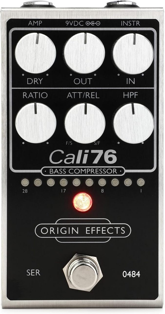 ORIGIN EFFECTS Cali76 Bass Compressor Black ブラックカラー