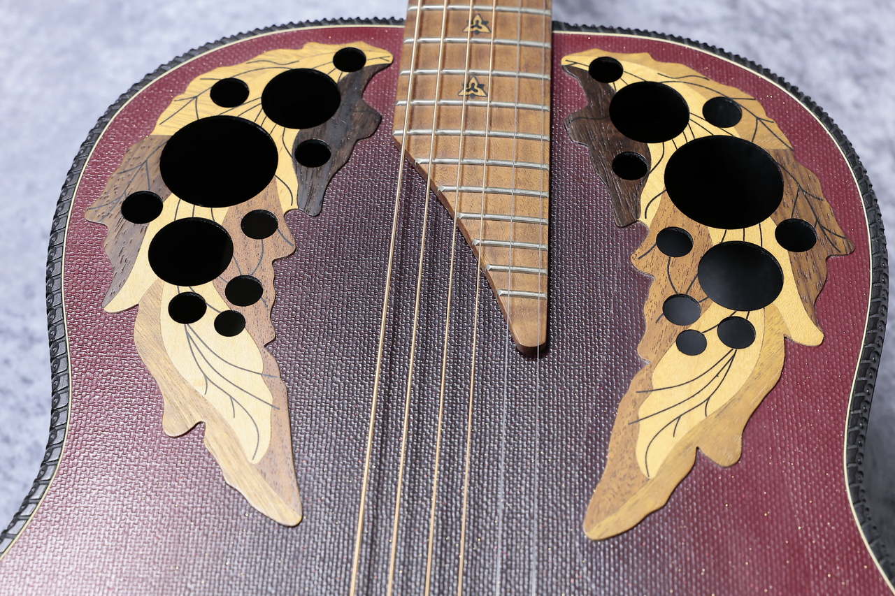 Ovation Super Adamas 1687-2 30th Anniversary / Reverse Red