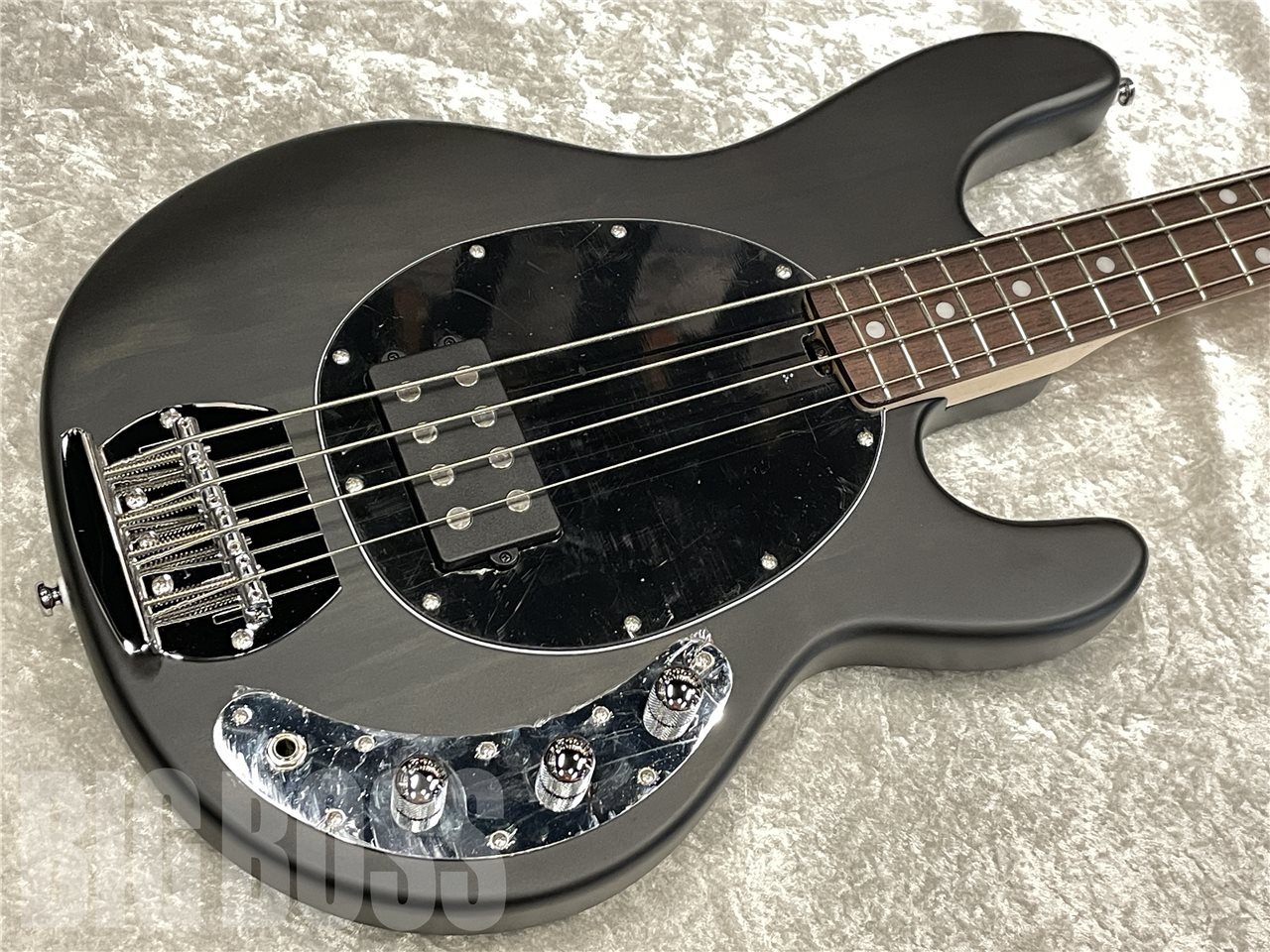 Sterling by MUSIC MAN SUB Series StingRay Ray 4【Trans Black Satin ...