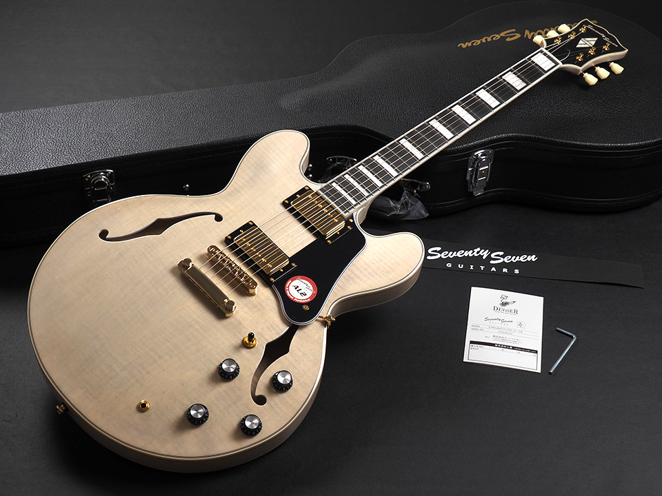 Seventy Seven Guitars EXRUBATO-CTM-JT W-BD ~White Blond~(新品 Seventy Seven Guitars EXRUBATO-CTM-JT W-BD ~White Blond~(新品