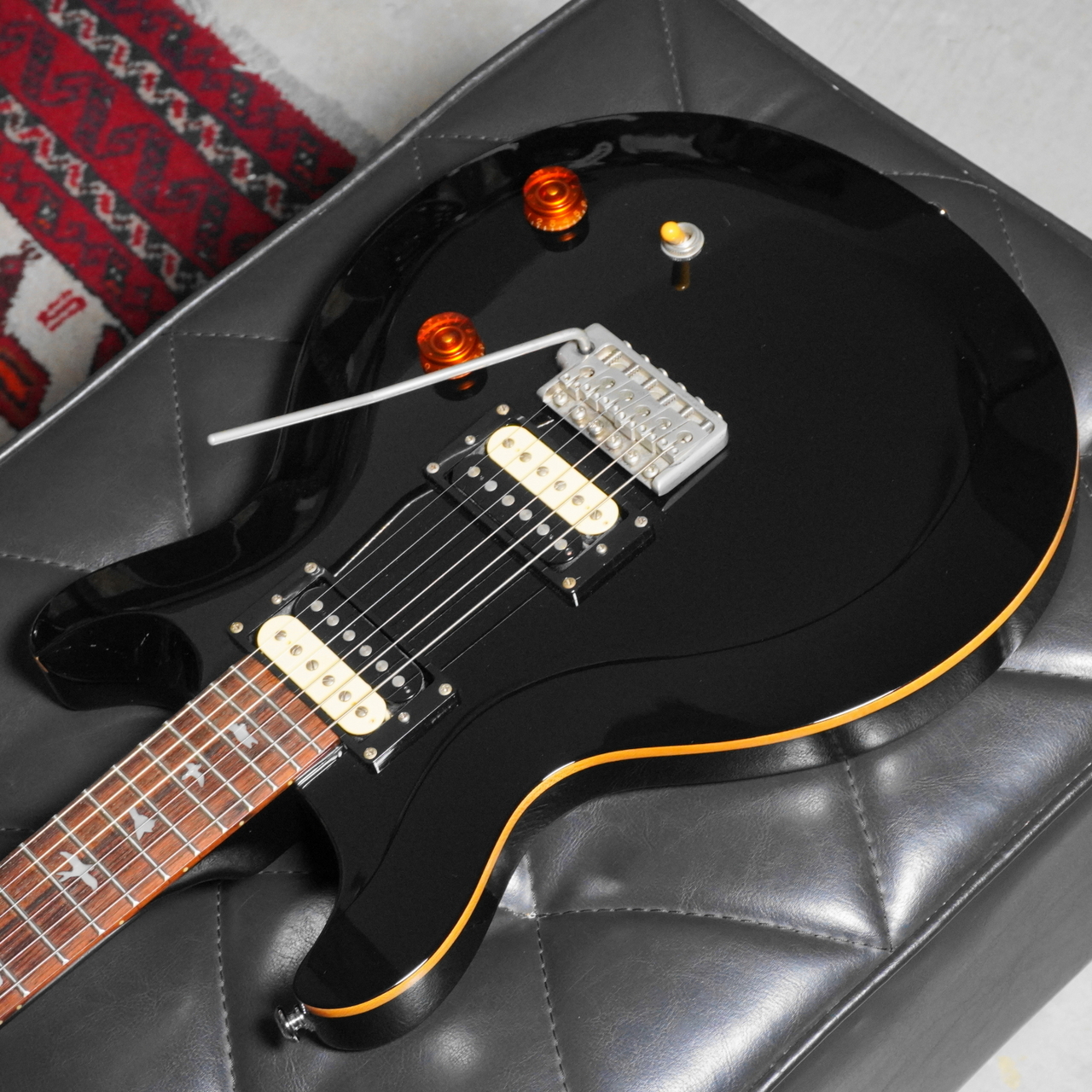 ギター PRS SE santana Black Paul Reed Smith(PRS) 2010 SE Santana Black（中古）【楽器検索