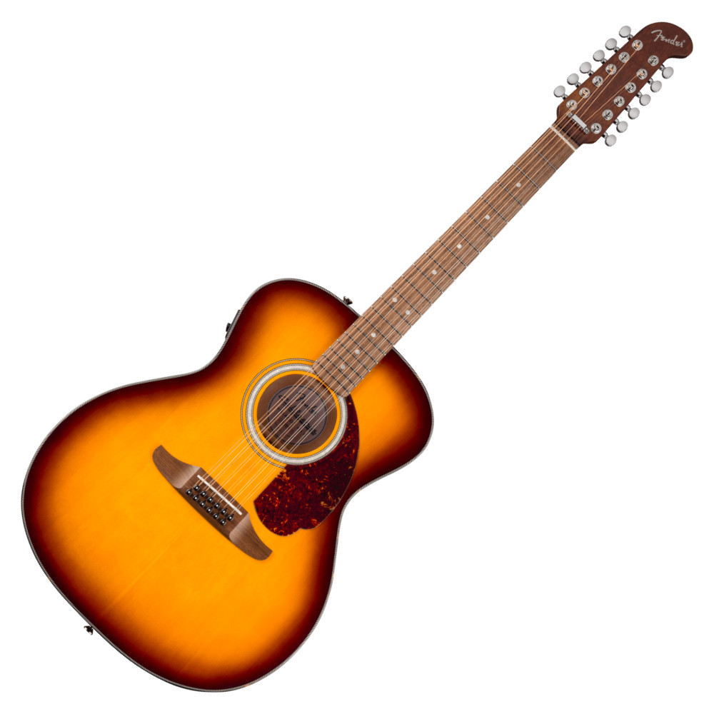 Fender フェンダー California Deluxe Villager E Honey Sunburst 12弦