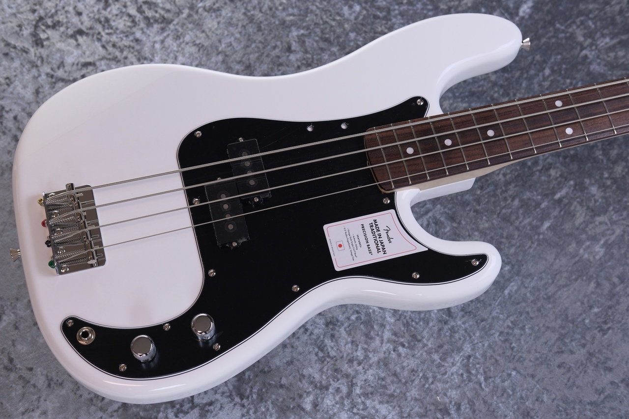 Fender Made in Japan Traditional 70s Precision Bass -Arctic White -【3.80kg】【#JD24000839】（新品）【楽器検索デジマート】
