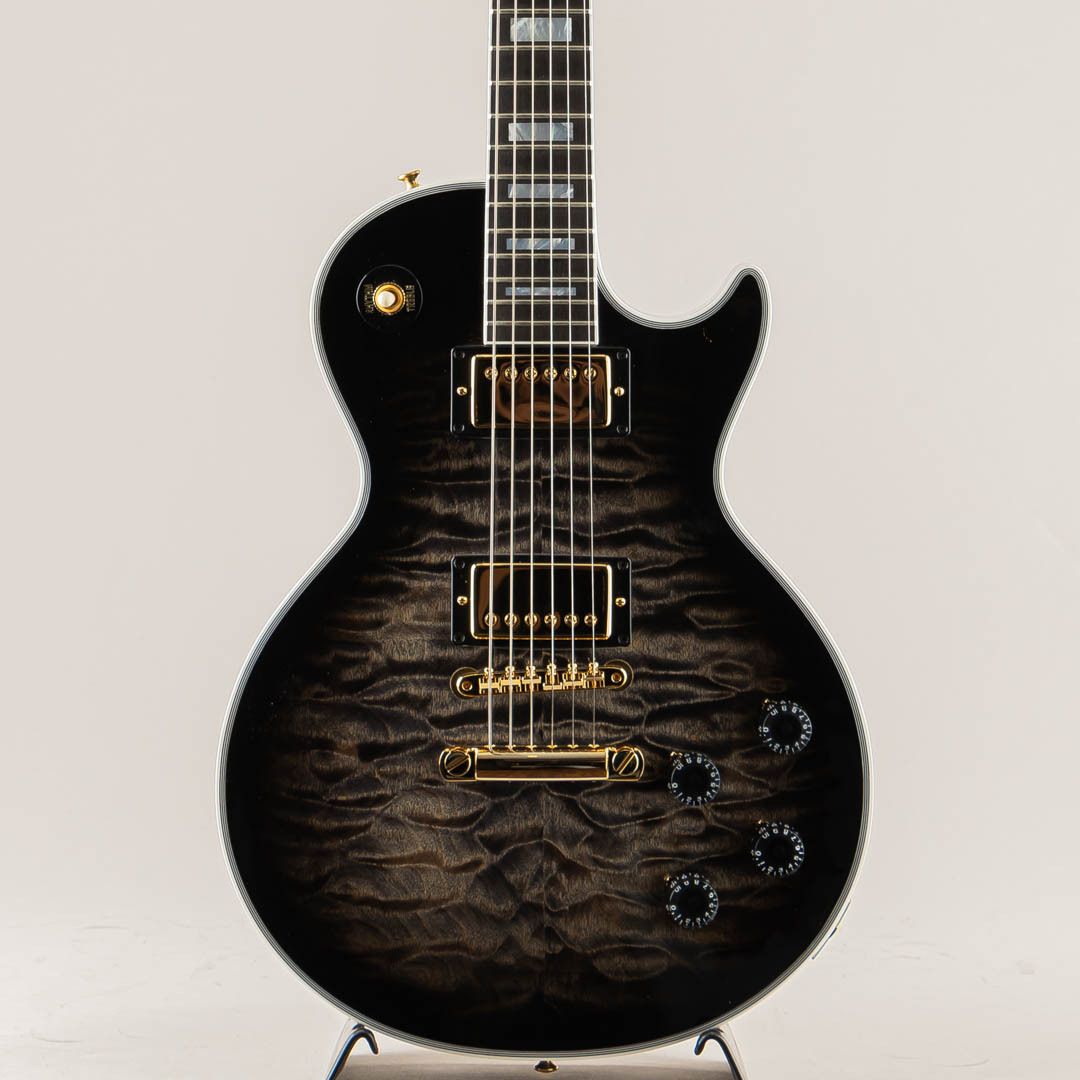 GRASSROOTS キルトメイプル　レスポール カスタム タイプ　美品 Gibson Custom Shop 1968 Les Paul Custom 5A Quilt Top Cobra