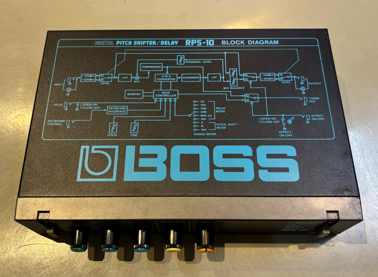BOSS RPS-10 DIGITAL PITCH SHIFTER DELAY（中古）【楽器検索デジマート】