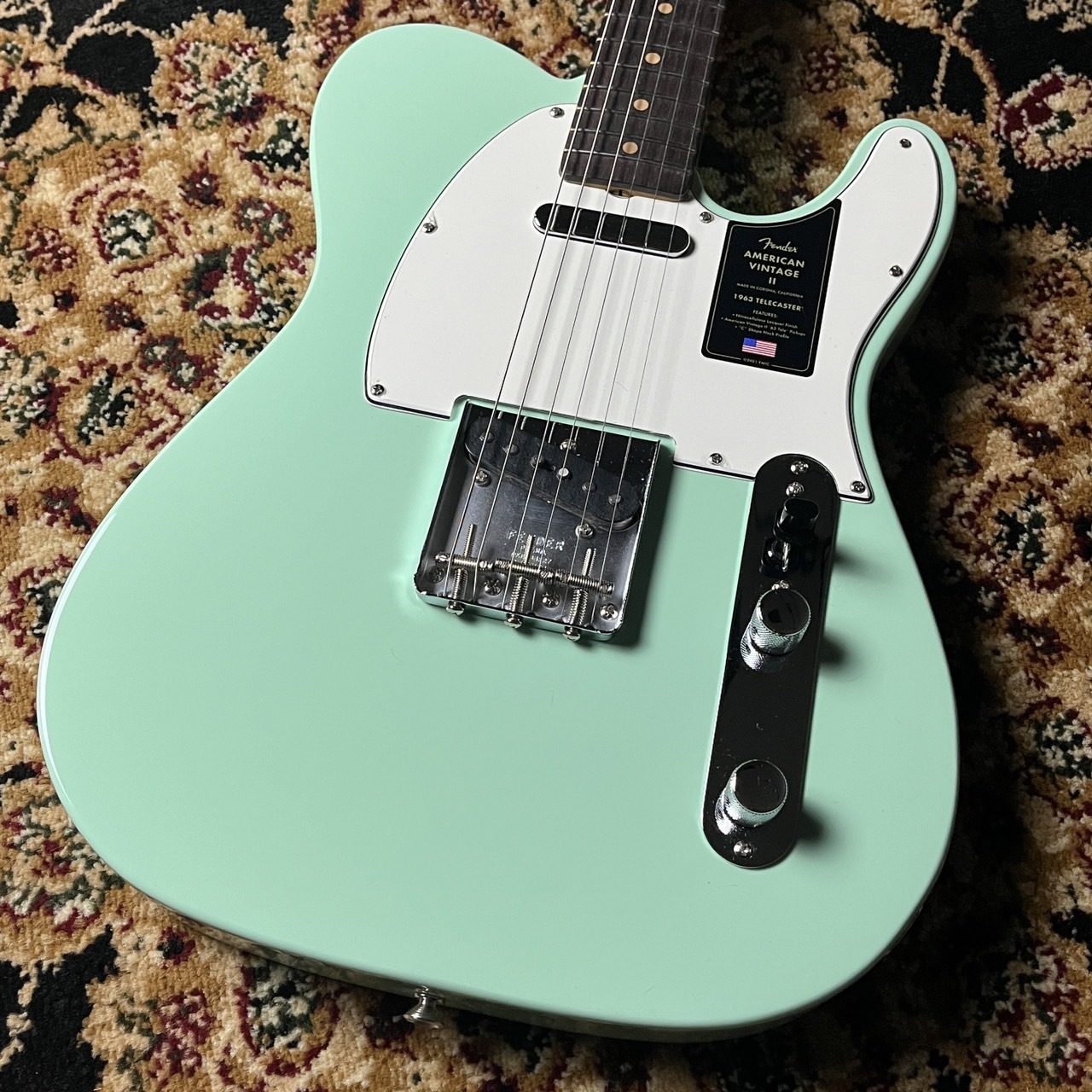 Fender 【現物画像】American Vintage II 1963 Telecaster Surf Green