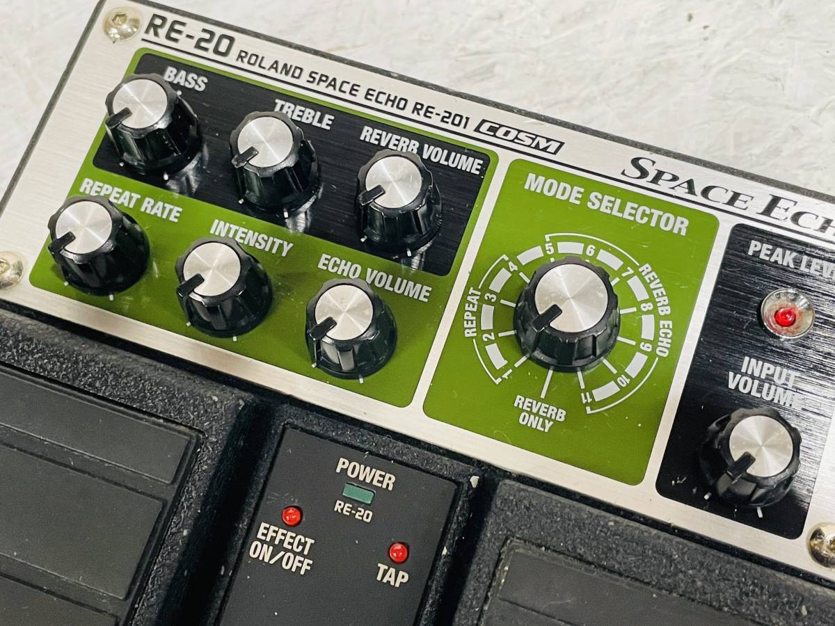 中古 BOSS RE-20 ギター エフェクター 音響機材 ビンテージサウンド