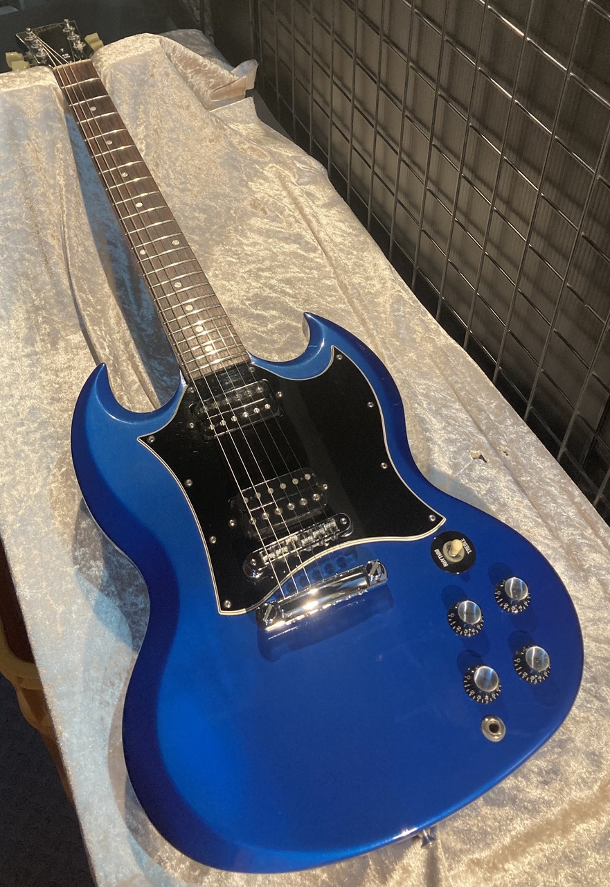 ギタースタンドは付属しませんGibson SG エレキギター ブルー 青 2004 