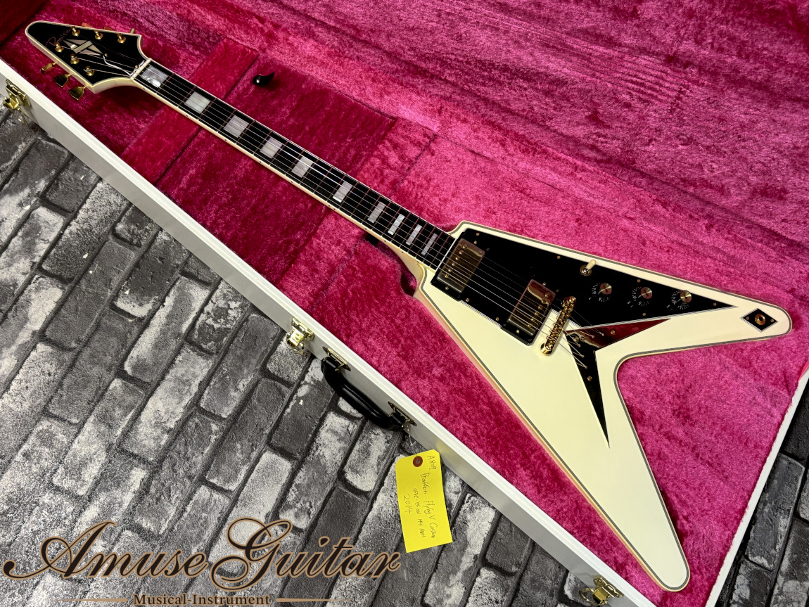 Provision Flying V Custom Model(OFVC-YS001MH-AWH) # Antique White