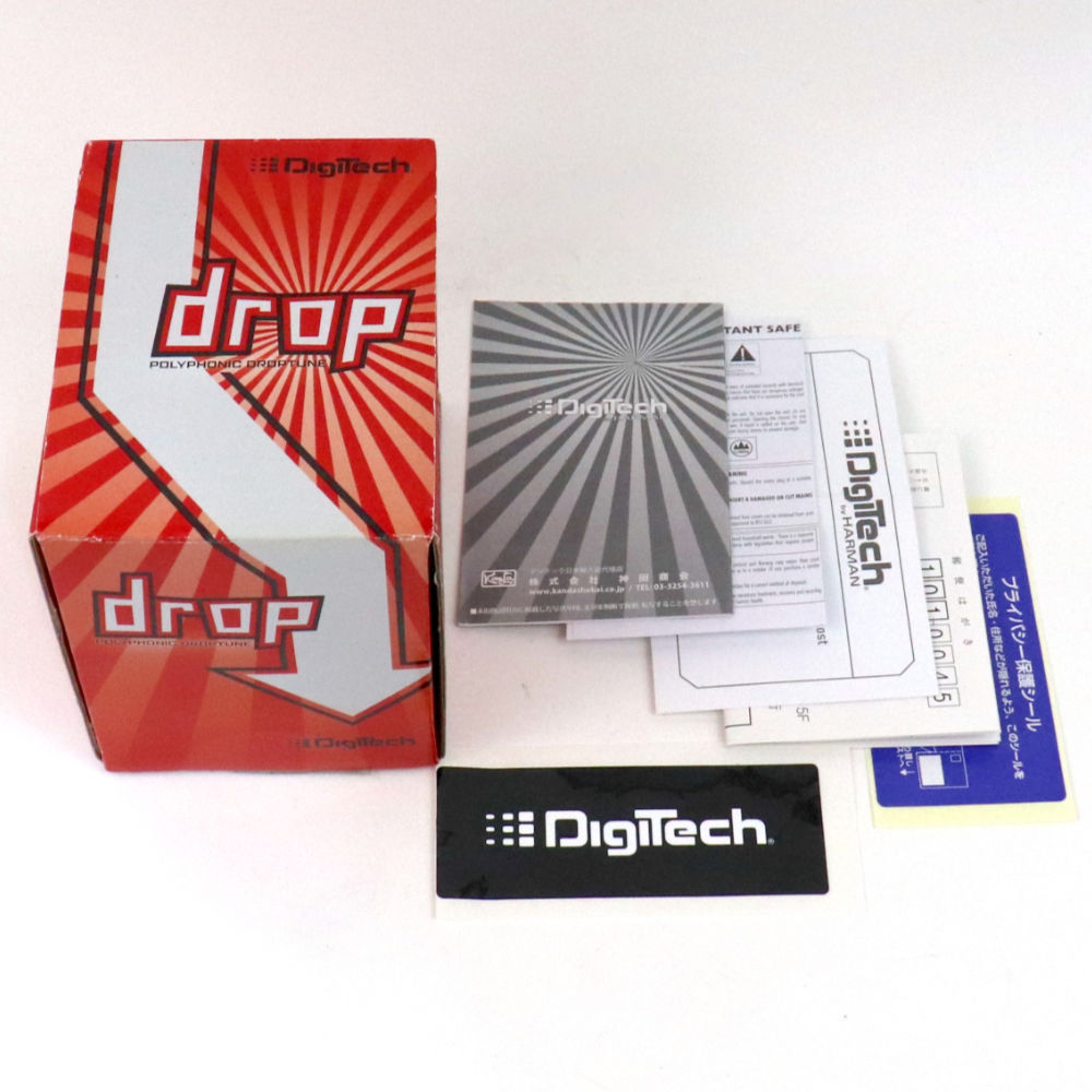 DegiTech Drop ギターエフェクター DigiTech 【中古】 ドロップリチューニングエフェクト DIGITECH
