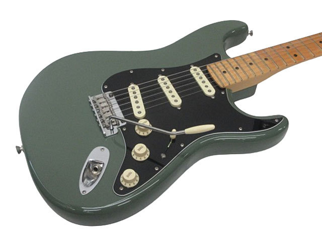 Fender USA American Professional Stratocaster MN Antique Olive (ATO)【鹿児島店】