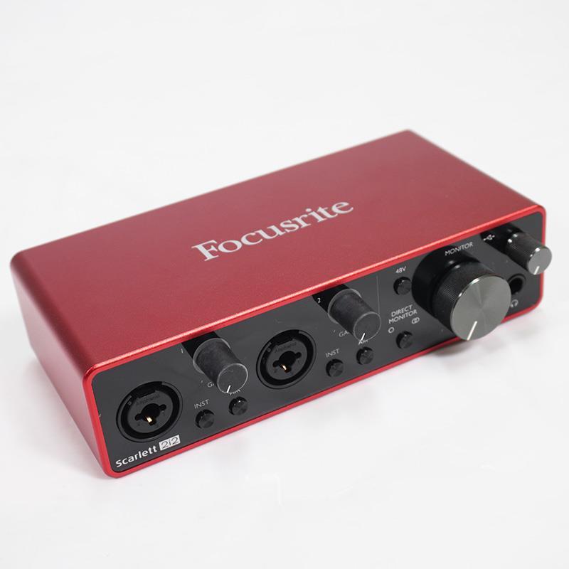 Focusrite USED 中古 Scarlett2i2 Gen3 (2in2out・オーディオ