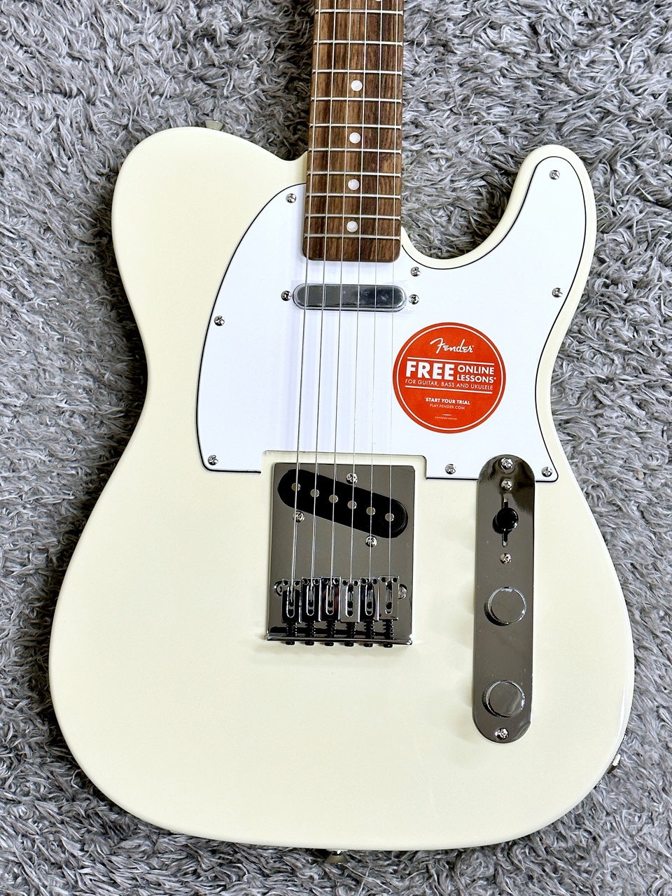 Squier by Fender Affinity Series Telecaster Olympic White / Indian  Laurel（新品/送料無料）【楽器検索デジマート】