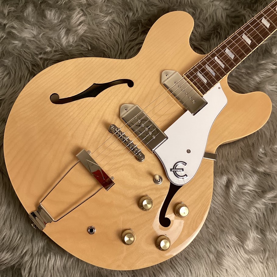 Epiphone Casino Natural エレキギター フルアコ カジノ（新品