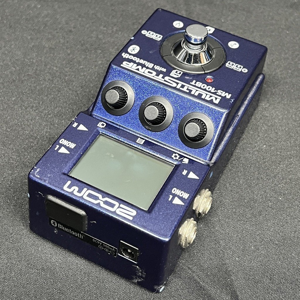ZOOM MS-100BT / MultiStomp Guitar Pedal with Bluetooth