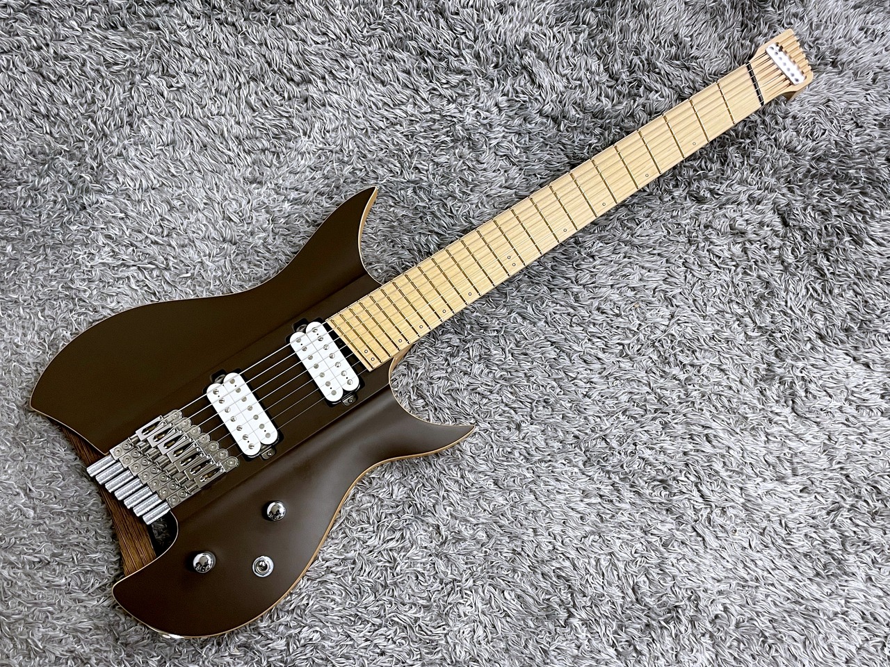 SAITO GUITARS S-HL7 Alder / Maple / Maroon 【アウトレット特価 