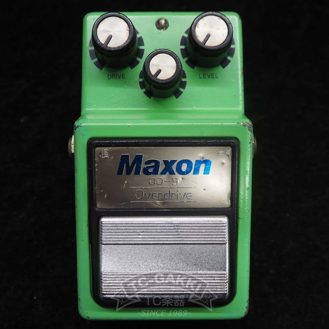 Maxon OD-9 Overdrive (White Label/TA75558P)（ビンテージ）【楽器