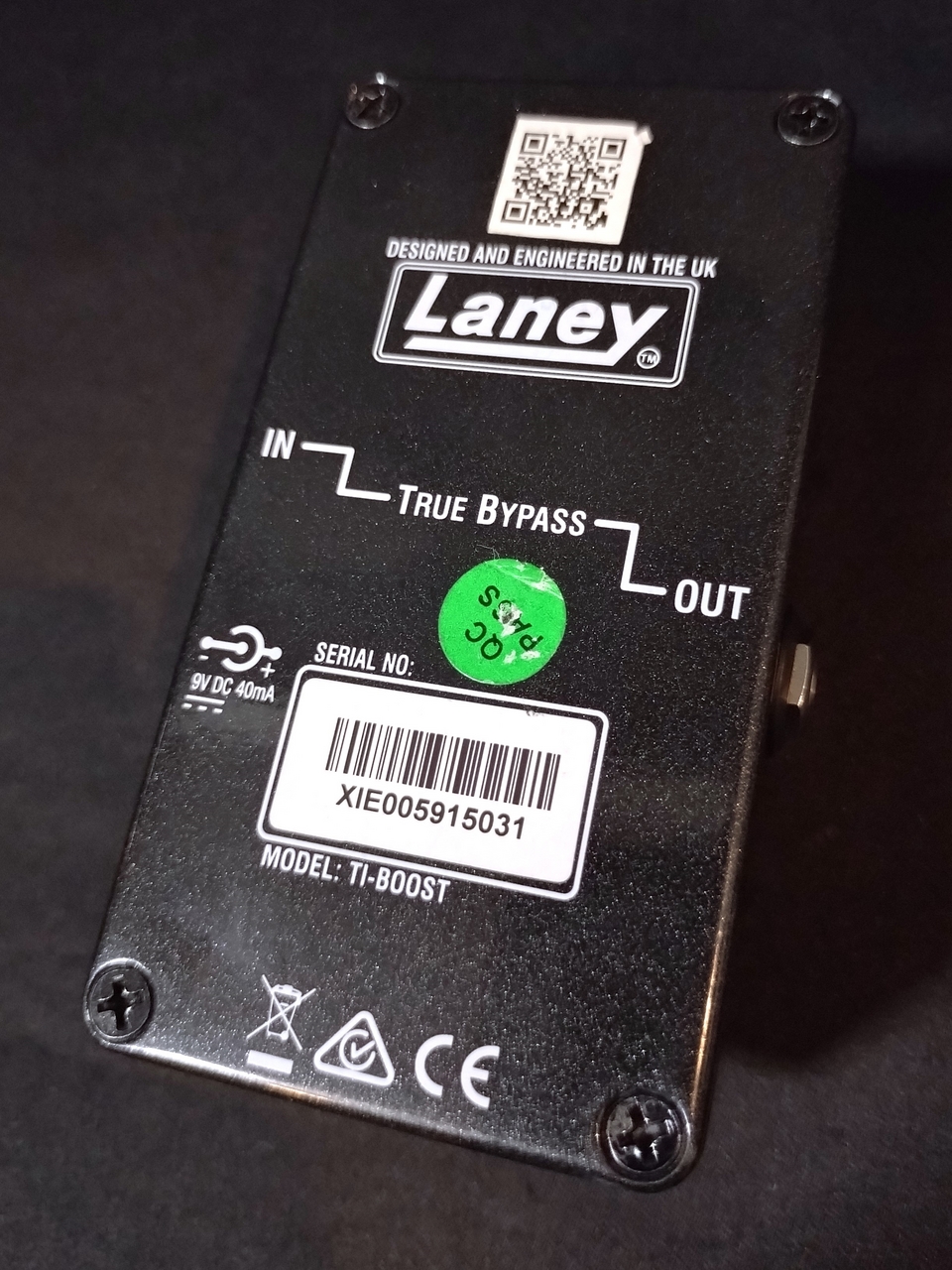 Laney TI-BOOST Tony Iommi SIGNATURE BOOST PEDAL（中古）【楽器検索