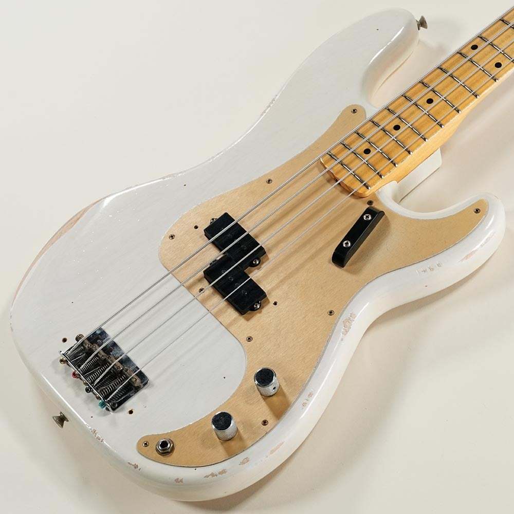 Fender Custom Shop Limited Edition P-jazz Bass Relic Aged White