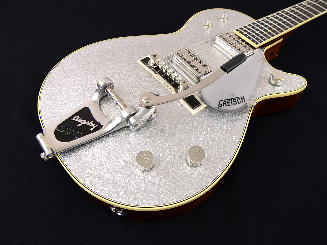 Gretsch G6129T-59 Vintage Select '59 Silver Jet with Bigsby