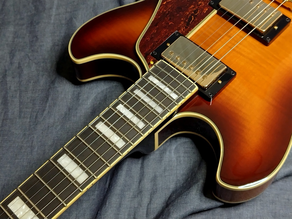 Ibanez AS93FML-VLS バイオリンサンバースト　レフティ Ibanez AS Artcore Expressionist AS93FML-VLS (Violin Sunburst