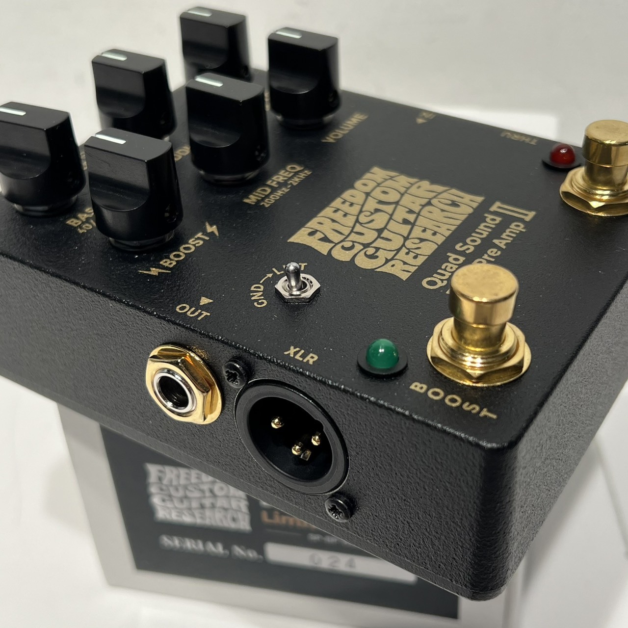 FREEDOM CUSTOM GUITAR RESEARCH Quad Sound Bass Pre AmpⅡ Limited