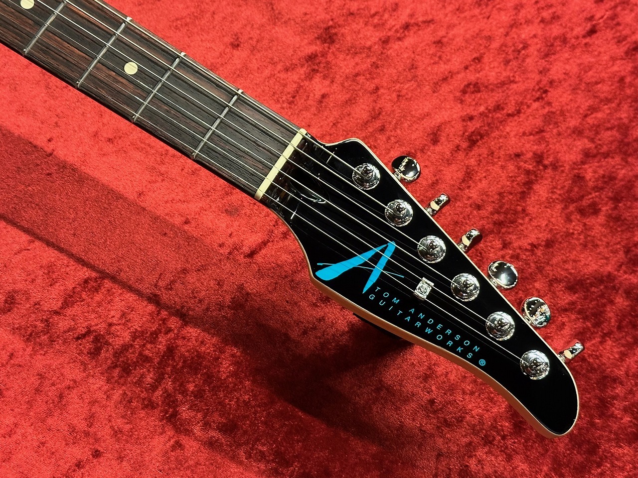 TOM ANDERSON Drop Top Classic -Cajun Key Lime to Teal Burst