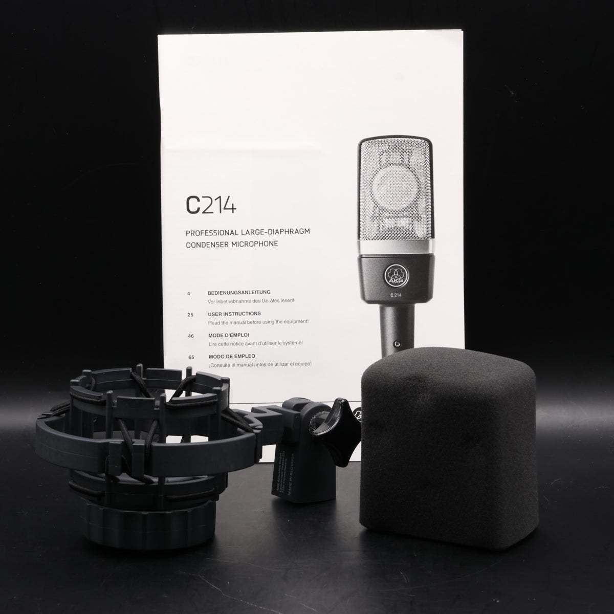 AKG C214 コンデンサーマイク 【福岡店】（中古/送料無料）【楽器検索