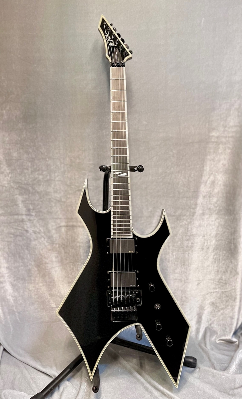 B.C.Rich Warlock NJ Deluxe -Onyx Black- 2008年製【Through