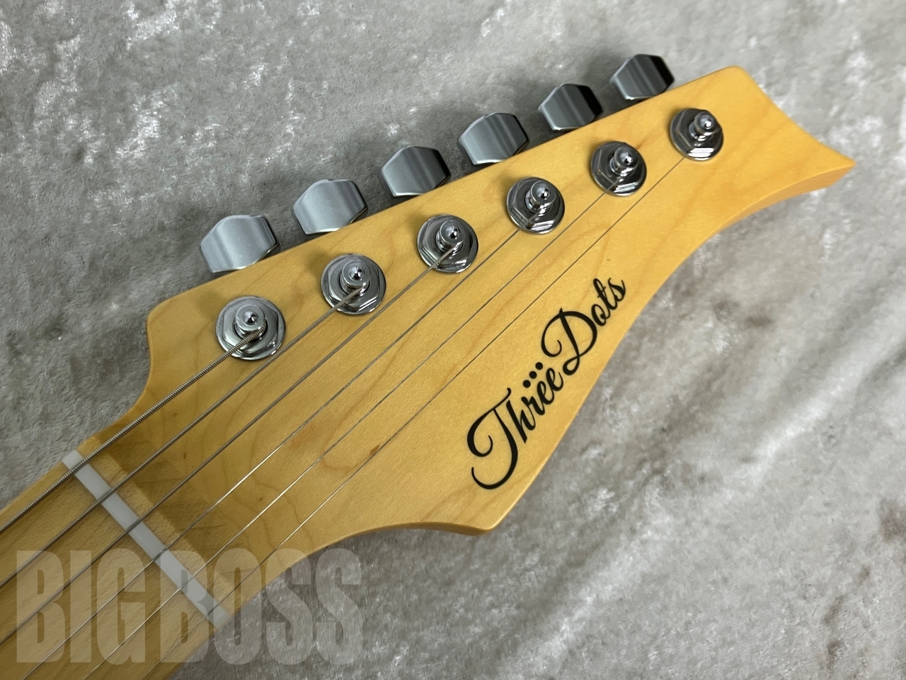Three Dots Guitars S Model / Maple Fingerboard (Black)（新品/送料 