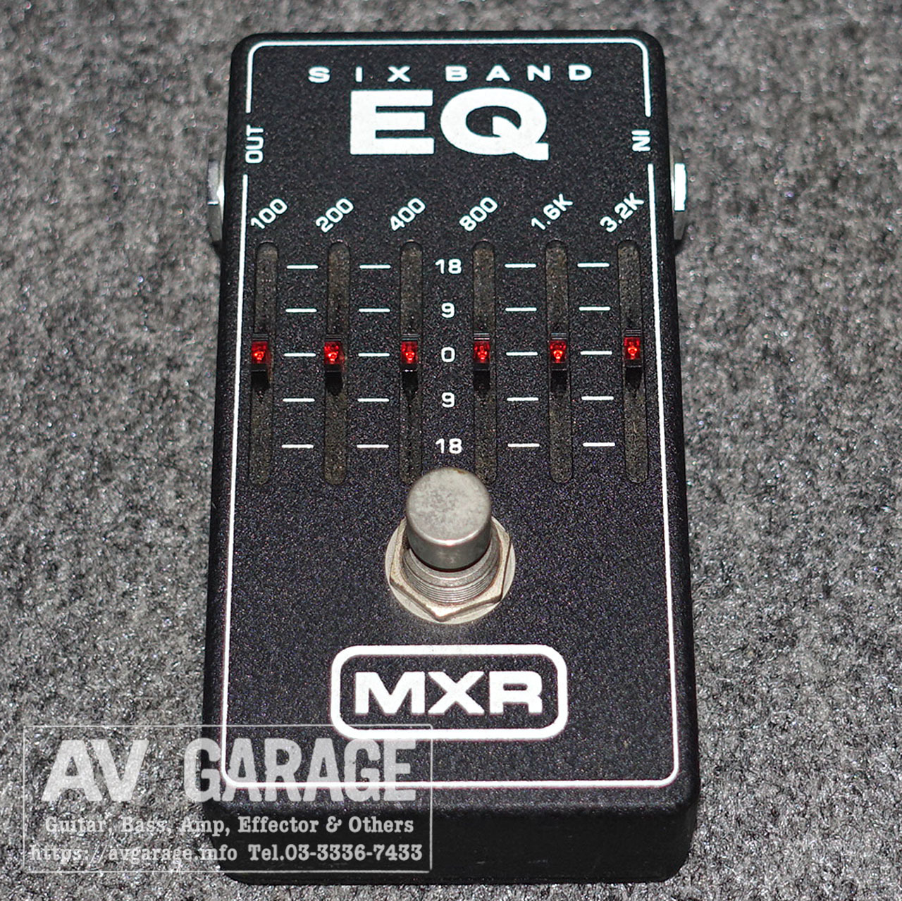 MXR M109 6 Band Graphic Equalizer（中古）【楽器検索デジマート】