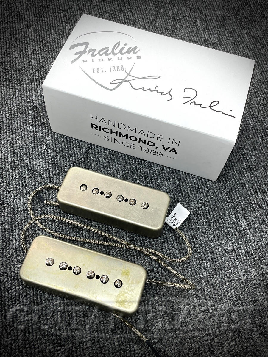 LINDY FRALIN Noiseless P90 Soapbar Set Raw Nickel【正規輸入品】