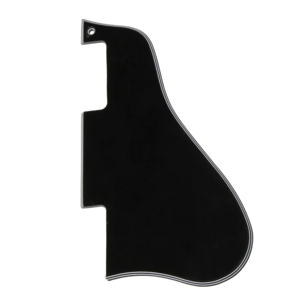 ALLPARTS オールパーツ PG-0818-037 Black Short Pickguard For Gibson ES-335 ピック ...