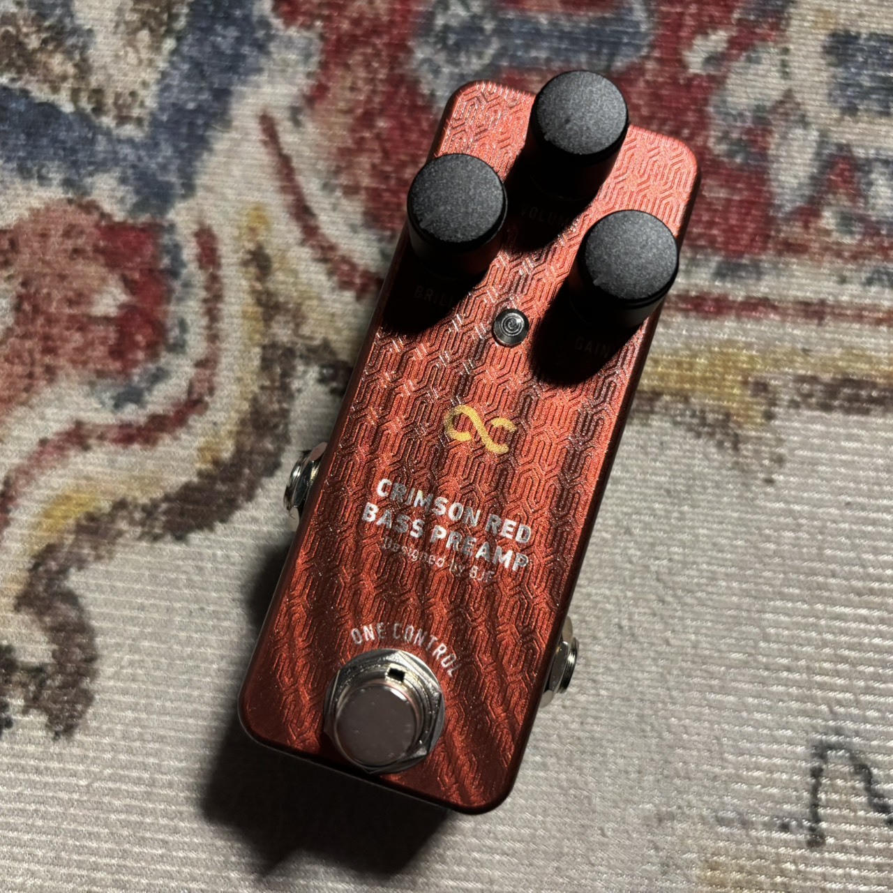 CRIMSON RED BASS PREAMP ギターエフェクター ONE CONTROL CRIMSON RED BASS PREAMP コンパクトエフェクター ベース