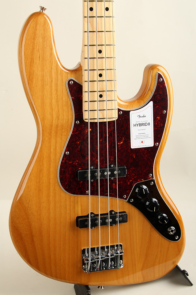 Fender Made in Japan Hybrid II Jazz Bass MN Vintage Natural 【S/N