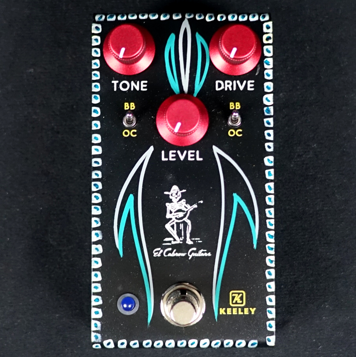 El Cabron / Robert Keeley Custom Blues Disorder (Hand Painted 4