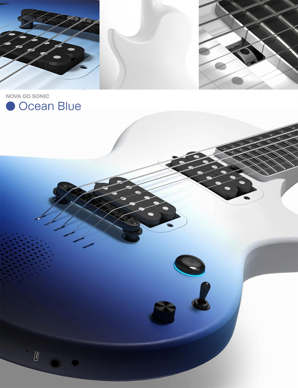 Enya NOVA GO SONIC Ocean Blue スタンド付き初心者セット 次世代