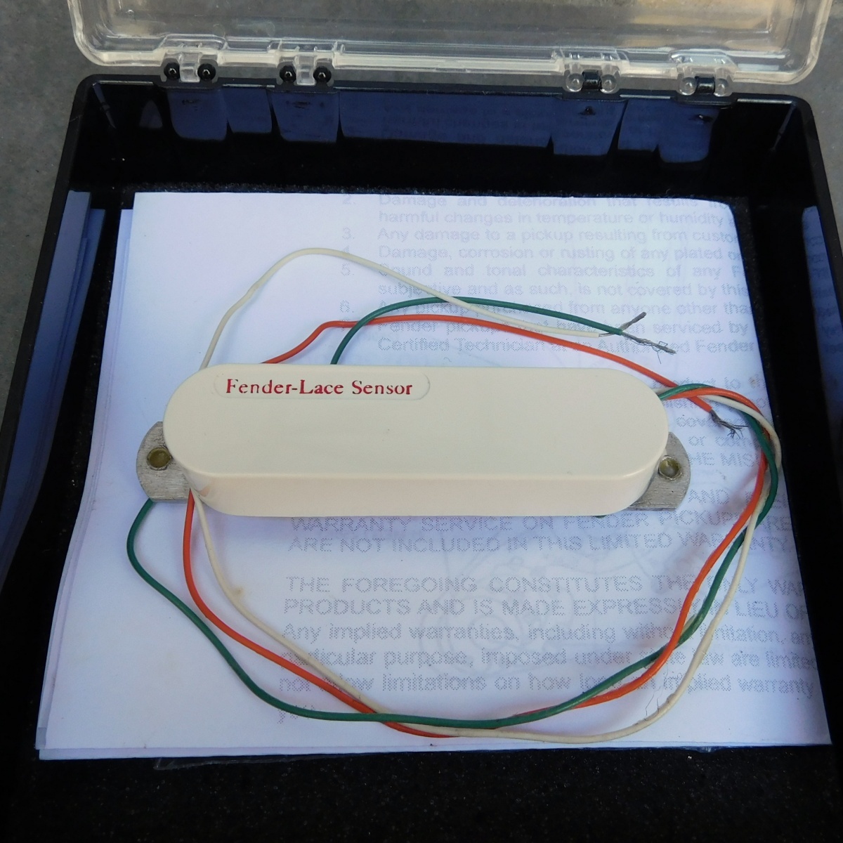 Fender Lace Sensor Red ヴィンテージ 動作未確認 Fender Lace Sensor Red（中古）【楽器検索デジマート】