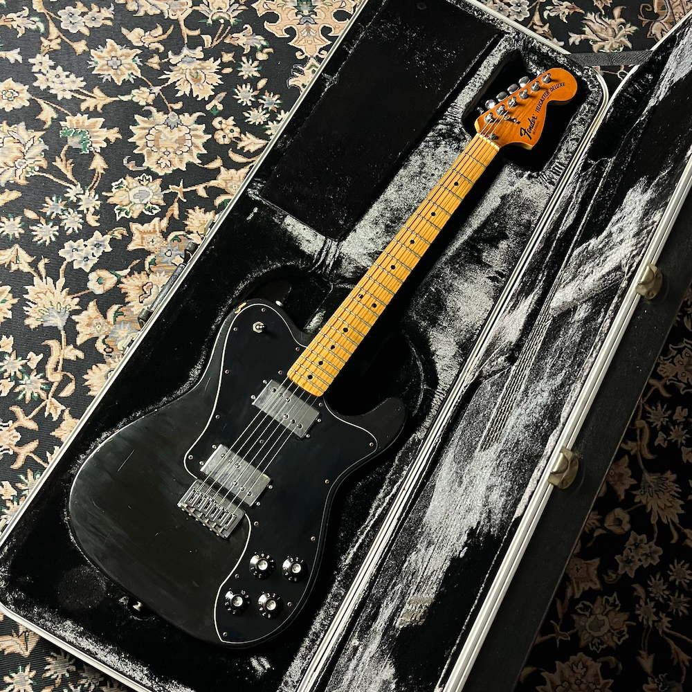 Fender 1977 Telecaster Deluxe / Black（ビンテージ）【楽器検索