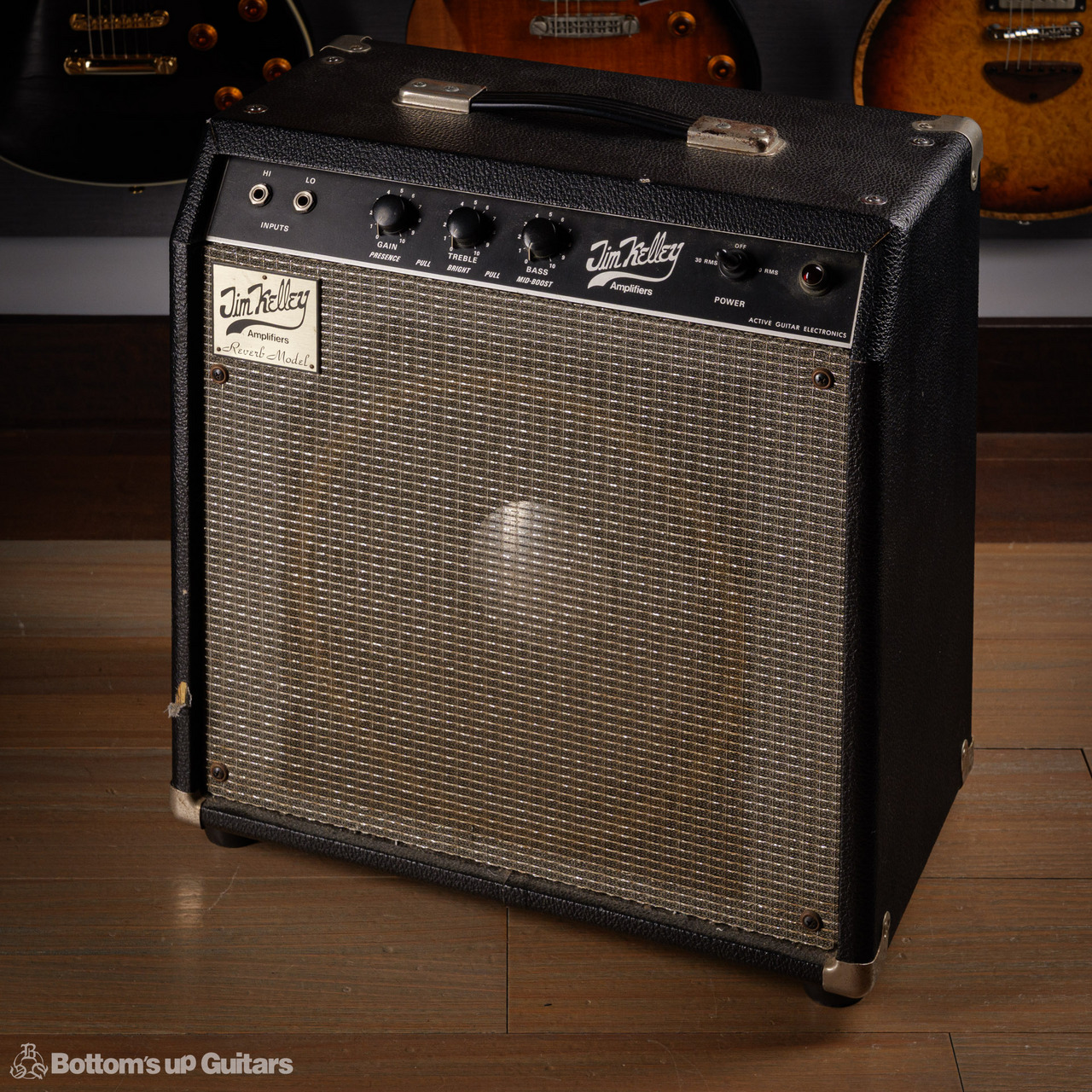 Jim Kelley Amplifiers Single Channel Reverb Combo 【1980年
