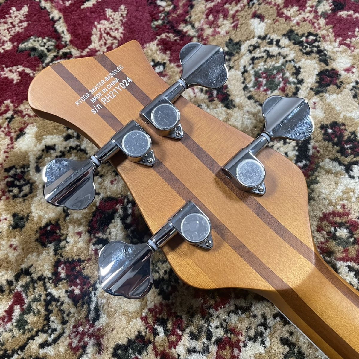 RYOGA SKATER-BASS/LEC-v2 Scarlet Red エレキベース PJタイプ