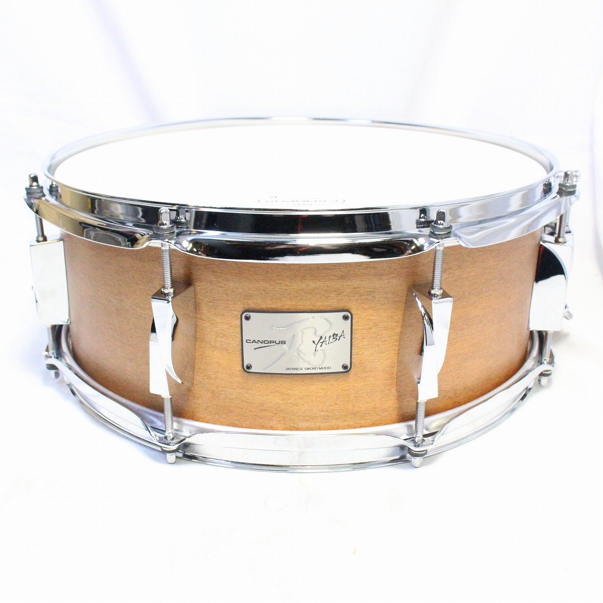 canopus JSM-1455 Antique Natural Matt LQ 刃II YAIBA Maple Snare 