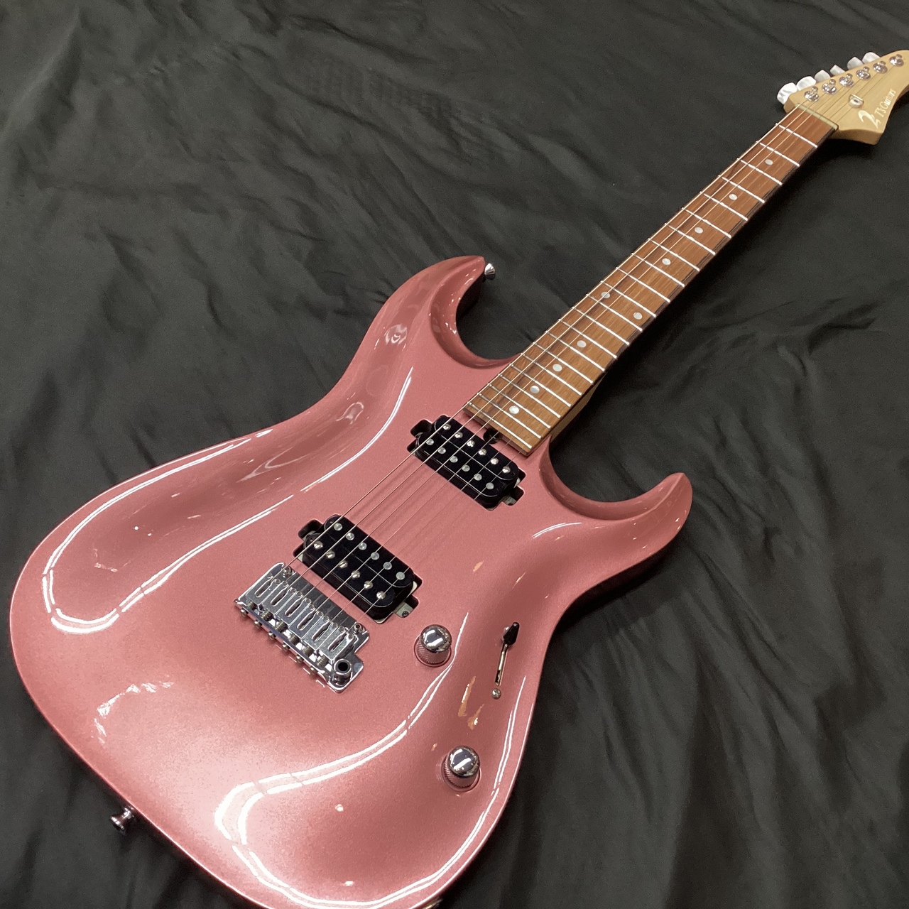 ギター T's Guitars DST-Classic22 Burgundy Mist T's Guitars DST-Classic22/25inch Roasted Flame Maple Neck S