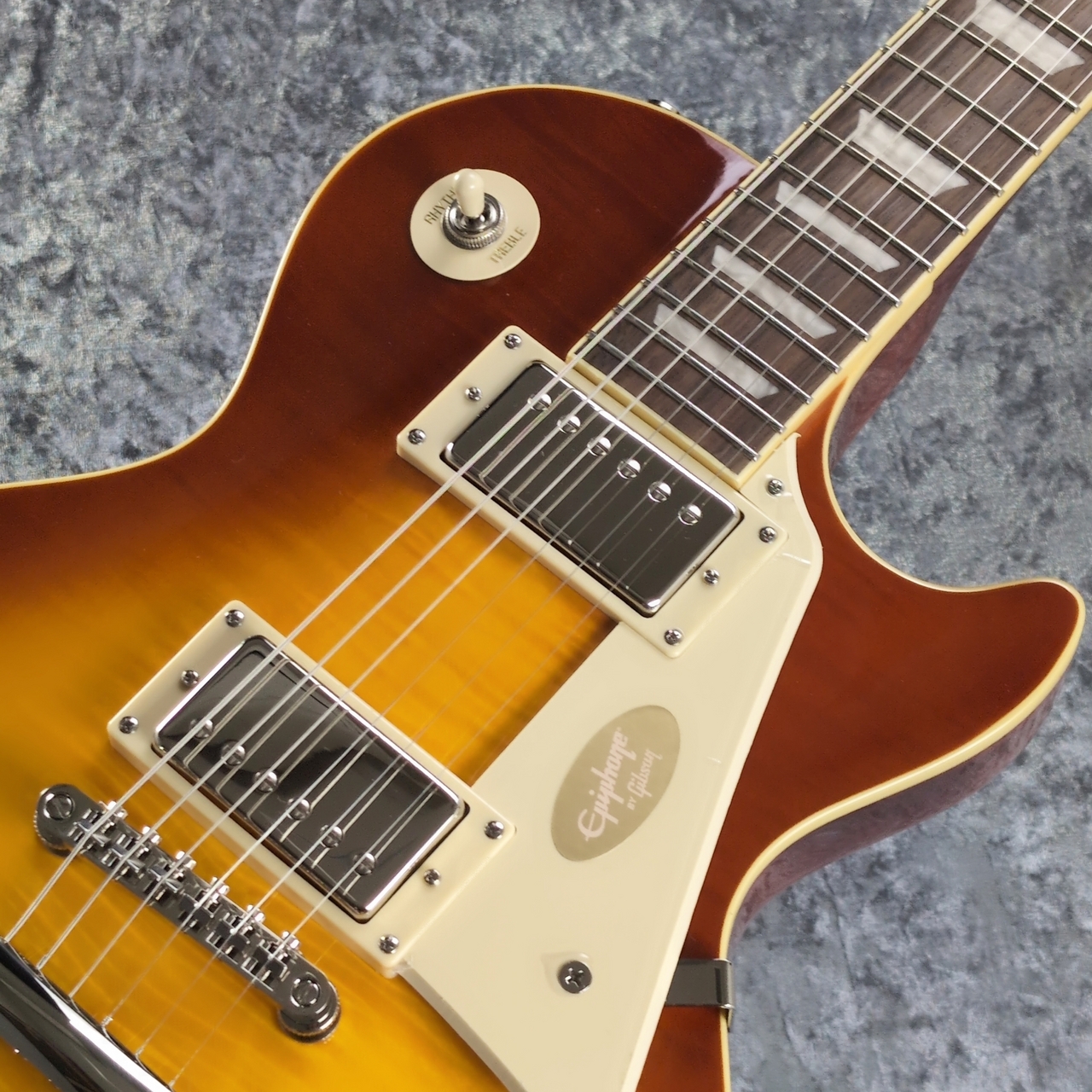 Epiphone Les Paul Standard 50s Figured Top ~Washed Cherry