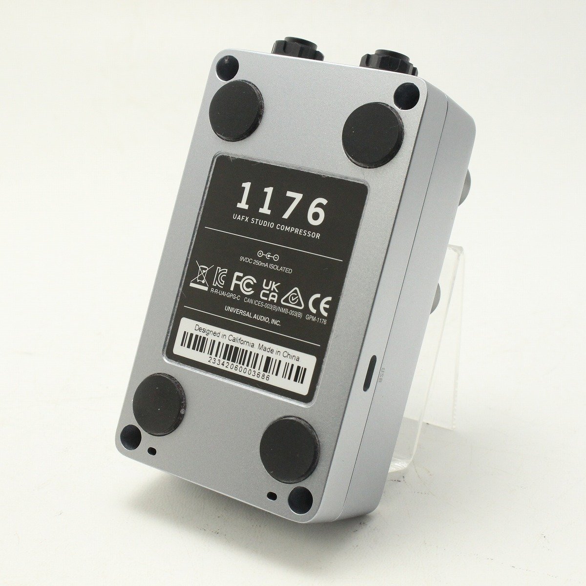 【新品未使用】UNIVERSAL AUDIO UAFX 1176 Universal Audio UAFX 1176 Studio Compressor Effects Pedal