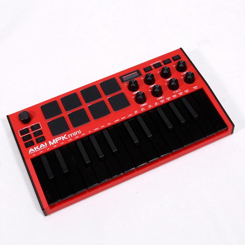 AKAI USED 中古 MPK mini mk3 Red (アカイ)(MIDIキーボード)(25鍵