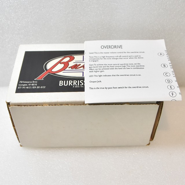 Burriss Boostiest 2.5 【心斎橋店】（中古）【楽器検索デジマート】