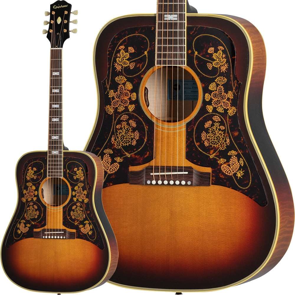Epiphone アコースティックギター ブラウン ※最終価格です。 Epiphone Chris Stapleton Frontier USA Collection (Frontier Burst